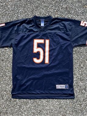 Vintage NFL Pro Line Chicago Bears Dick Butkus #51 Jersey - Men's Size Large